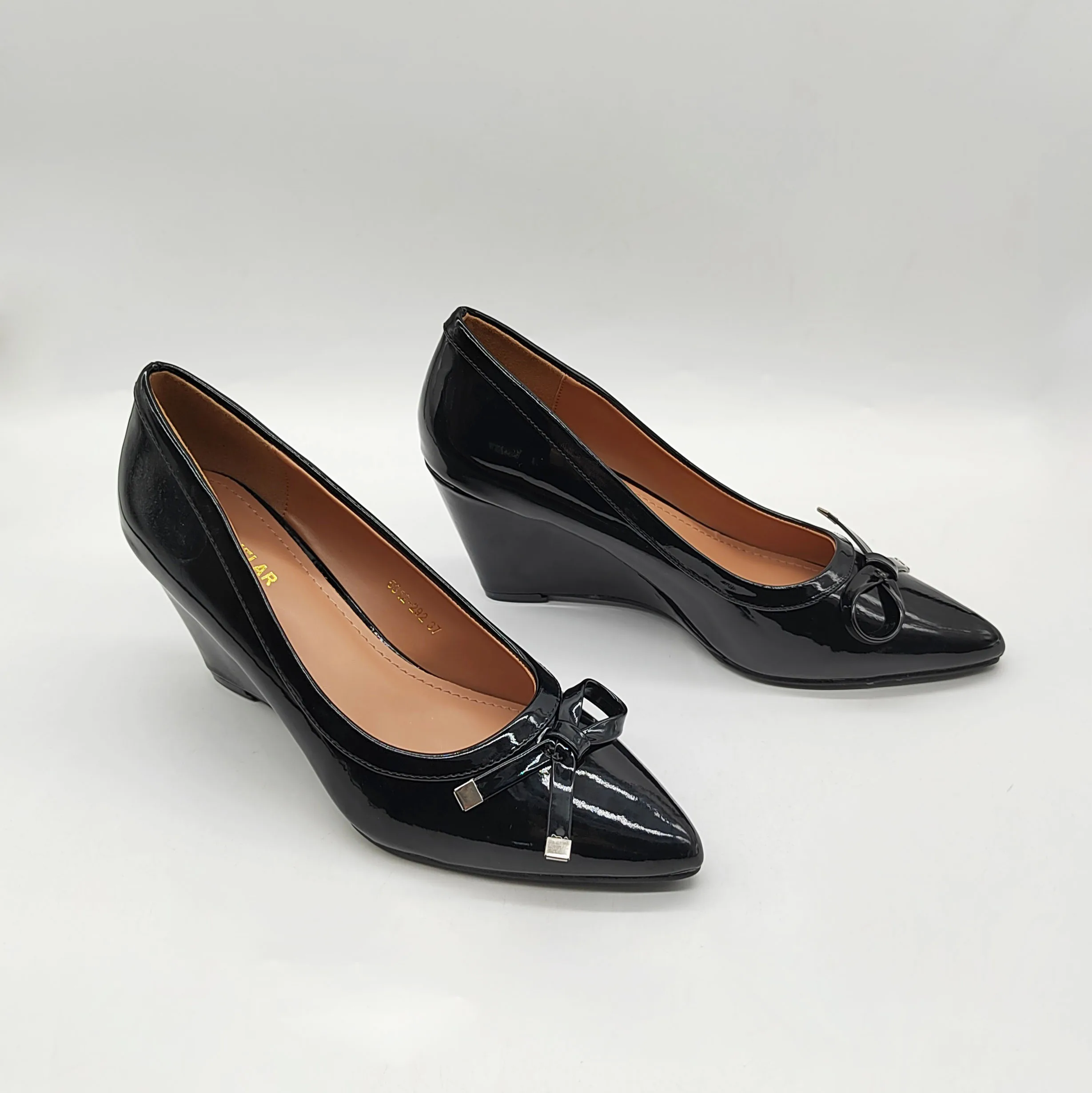 white christmas dresses Buy Women's Gold Wedge Heel Back Open Slip On Shoes Online main image 1