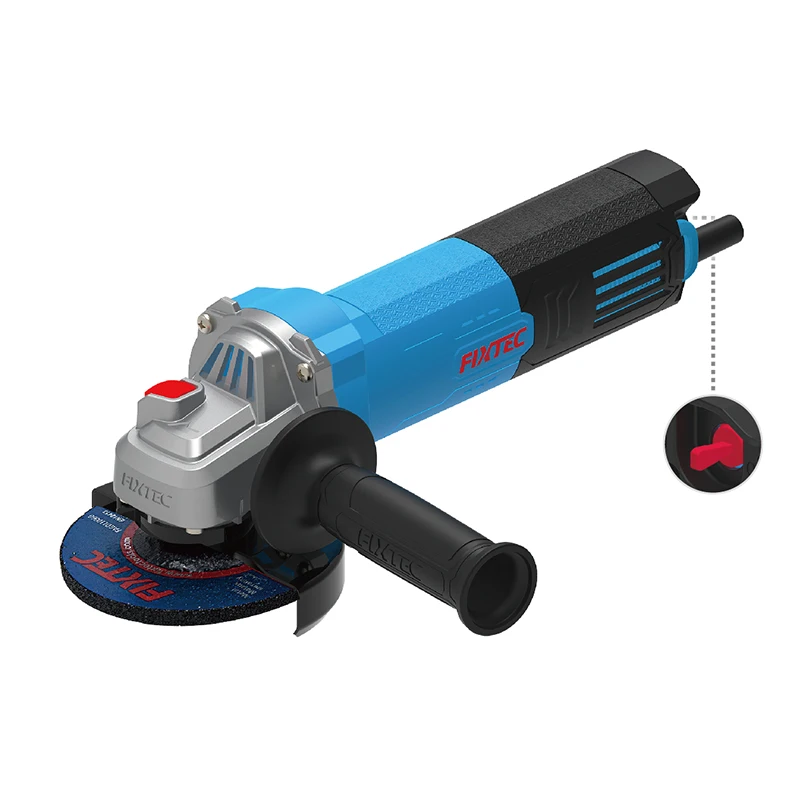 FIXTEC Variable Speed 900W Electric Grinders Side Switch 125mm Angle Grinder