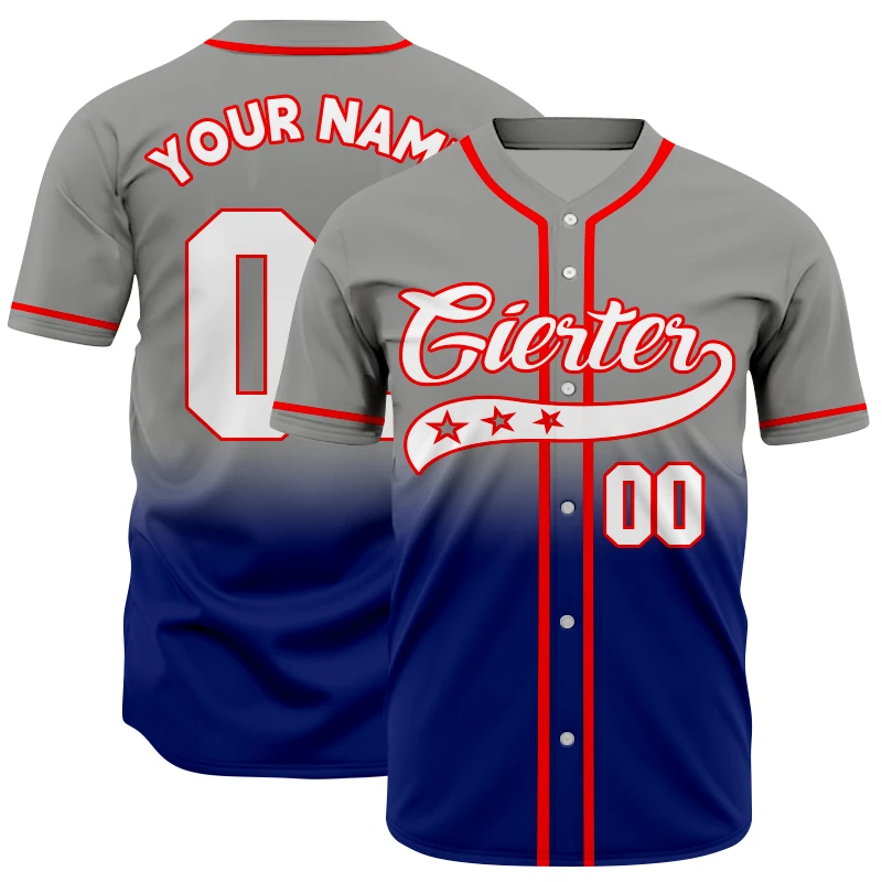 Custom Full Sublimation Baseball Jerseys for Youth Adults