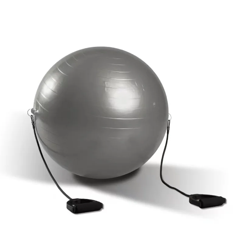 odm pvc anti burst yoga ball with handle 55 75cm sizes customizable colors  logo-8