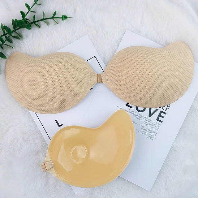 New Style Sticky Bra Push up Invisible Stick on Bra Adhesive Bras Backless Dress Reusable with Nipple Covers New Style Sticky Bra Push up Invisible Stick on Bra Adhesive Bras Backless Dress Reusable with Nipple Covers