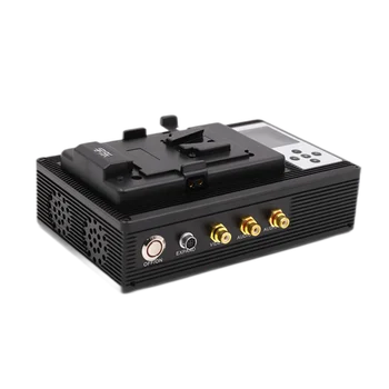 YUOUT Cvbs Av Sender Receiver Video Wireless Transmitter 3~8KM Video Wireless Transmitter And Receiver COFDM 300MHz to 800MHz