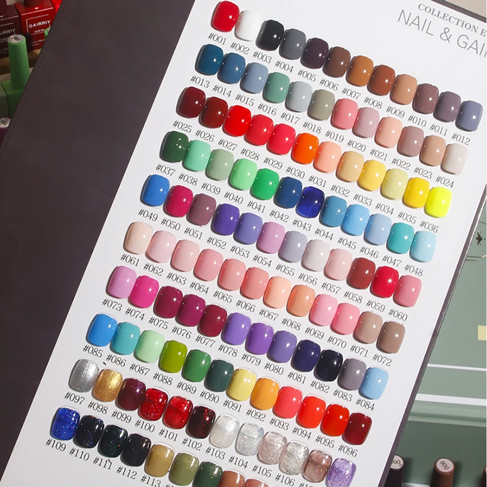 Alibaba.com: GUIBOFU Hema Free Organic UV Nail Art Gel Polish 14