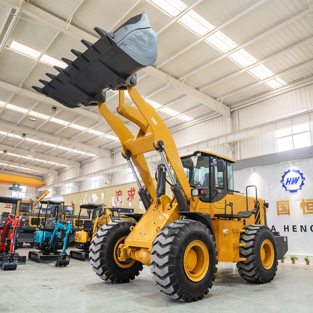 High-Quality 5-Ton Diesel Compact Garden Wheel Loader