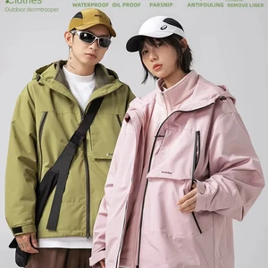 OEM & ODM Men's Women's Vintage Japanese Outdoor Three-in-One Detachable Liner Hooded Polar CUSTOMIZED R&D Wholesale Sample