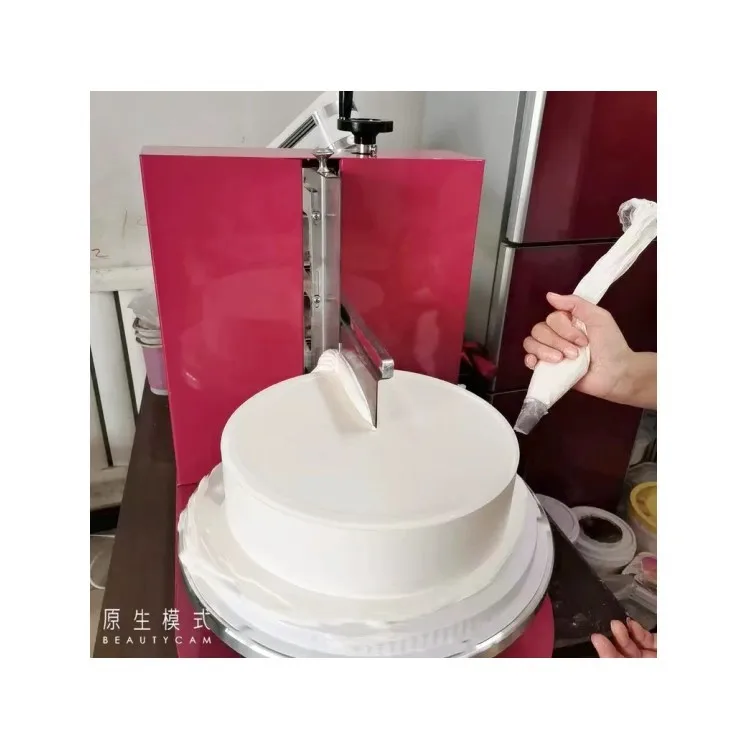 Amazon.com: PreAsion 110V Pink Cake Decorating Coating Machine Cake Coating  Smoothing Scraping Machine 4-12inch Cake Butter Cream Spreading Machine :  Home & Kitchen