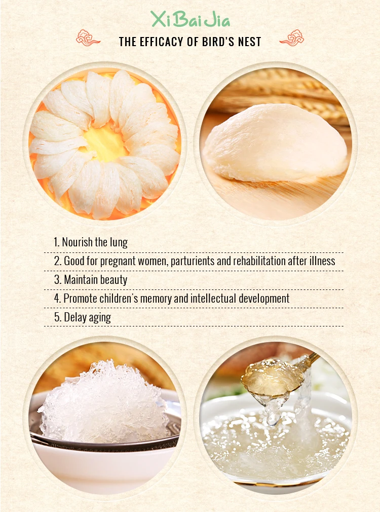 Food Supplements Healthcare Bird Nest 5a Swallow Bird Nest For Body
