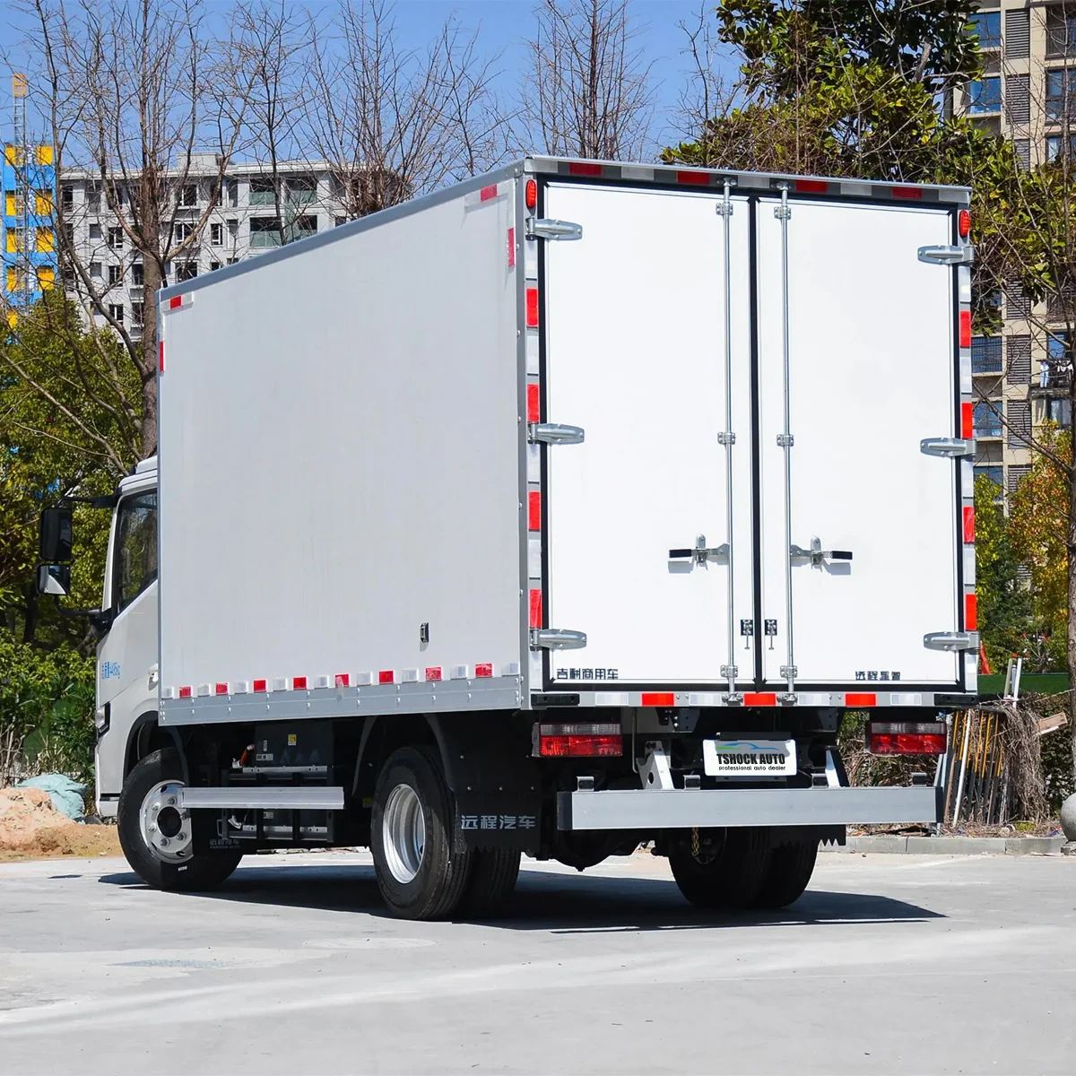 Electric Refrigerated Truck Yuancheng 4.2m Long Range Refrigerator