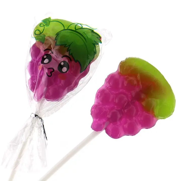 grape lollipop candy