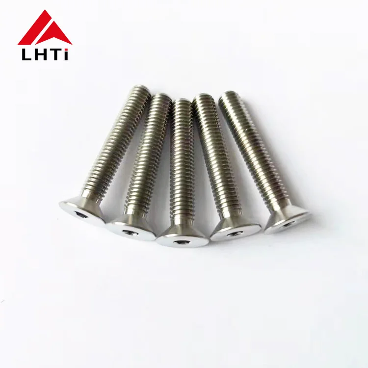M3 M4 DIN 7991 Titanium Countersunk Bolt Grade 5 6AL-4V for RC Cars