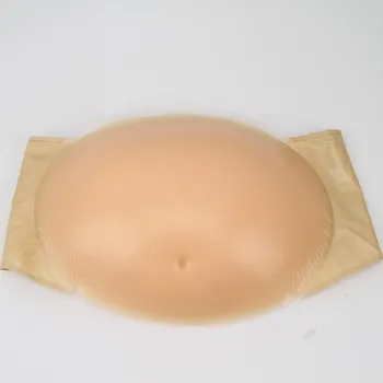 Wholesale Realistic Skin Color Silicone Artificial Pregnant Belly For Fake Pregnancy
