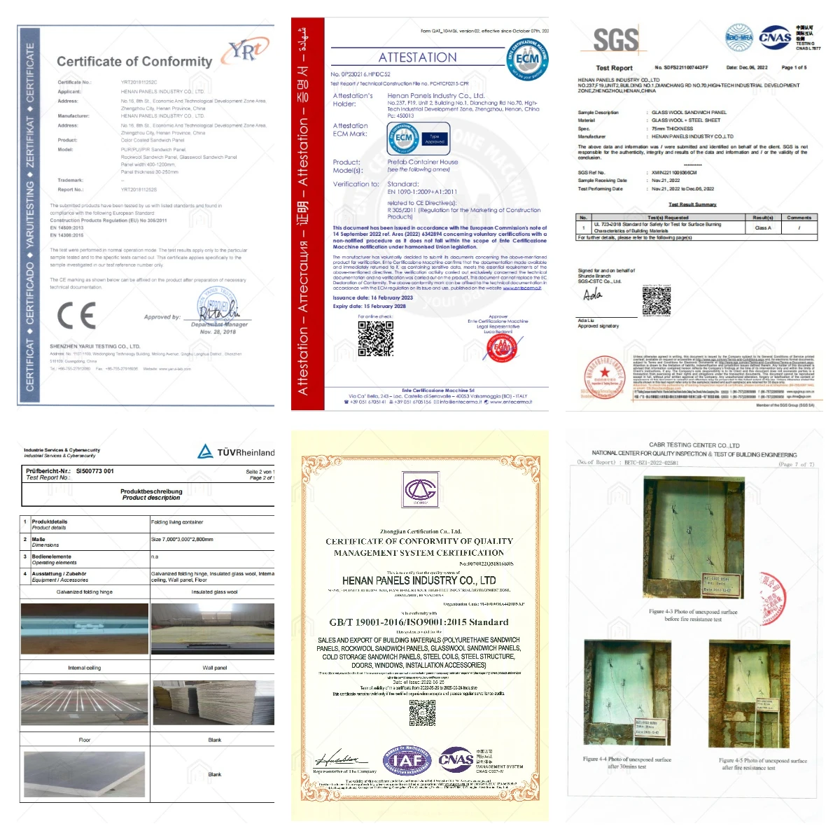 Cold Room Panel, ISO9001 - detail 12