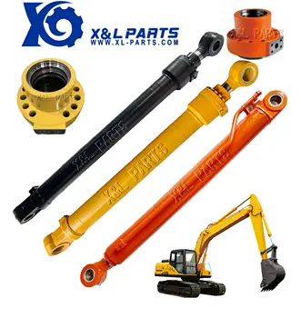 X&L Parts Enlarge Non Standard Hydraulic Boom Arm And Bucket Cylinder Big Assembly For SY330 SY365 SY485 ZX330 ZX350 ZX470 ZX490