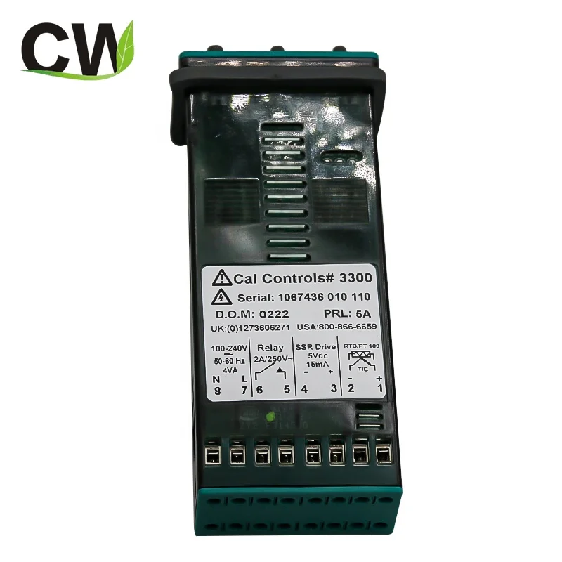 British WEST Temperature Controller CAL330000000 Imported RS232 RS485 Communication Temperature Controller Digital Display