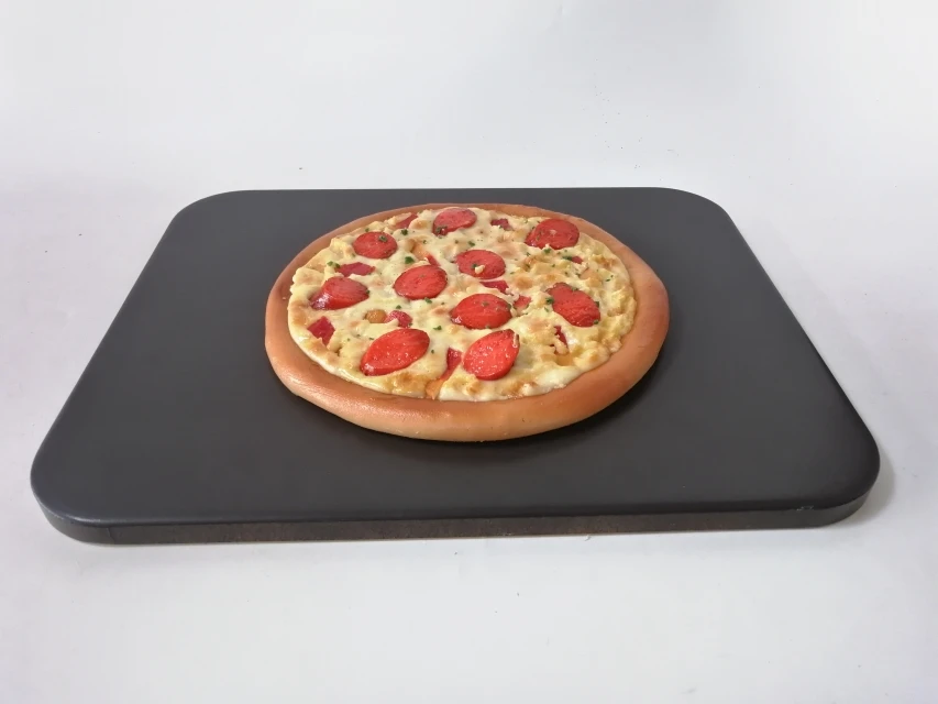 Piedra Negra Antiadherente Para Pizza,Piedra De Cerámica Esmaltada Cuadrada  Con Esquinas Redondas,Rectangular Para Horno - Buy Rectangular Piedra Para  Hornear Para Hornos,Cuadrado De Cerámica Vidriada Piedra De La Pizza Con  Esquinas Redondeadas,Negro