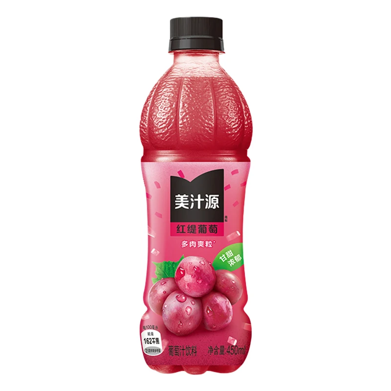 Meizhiyuan Fruit Orange Juice Beverage Juice Peach Grape 450ml Cooca Cola Home Pack Passion Fruit Lemon Green Flavor