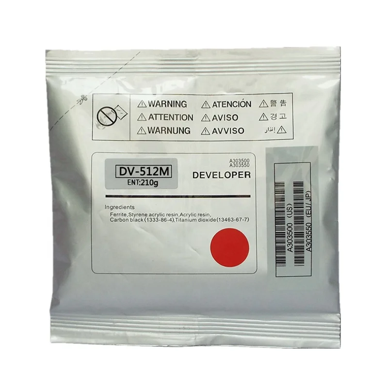 High Quality DV512 Developer for Konica Minolta C224-C554