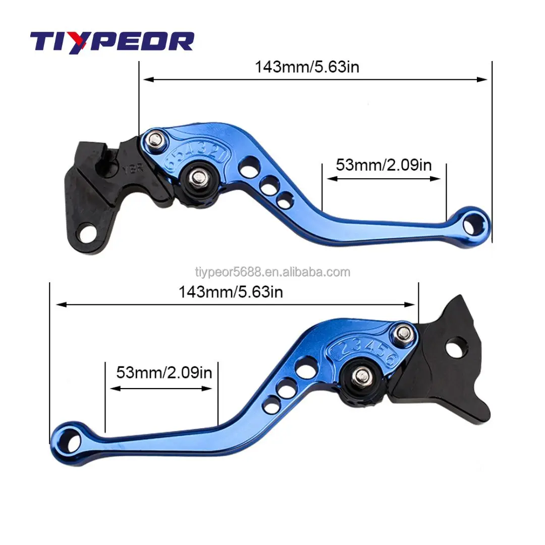 product tiypeor motorcycle modification accessories cnc modification handle multi gear adjustable universal horn brake clutch handle680-5