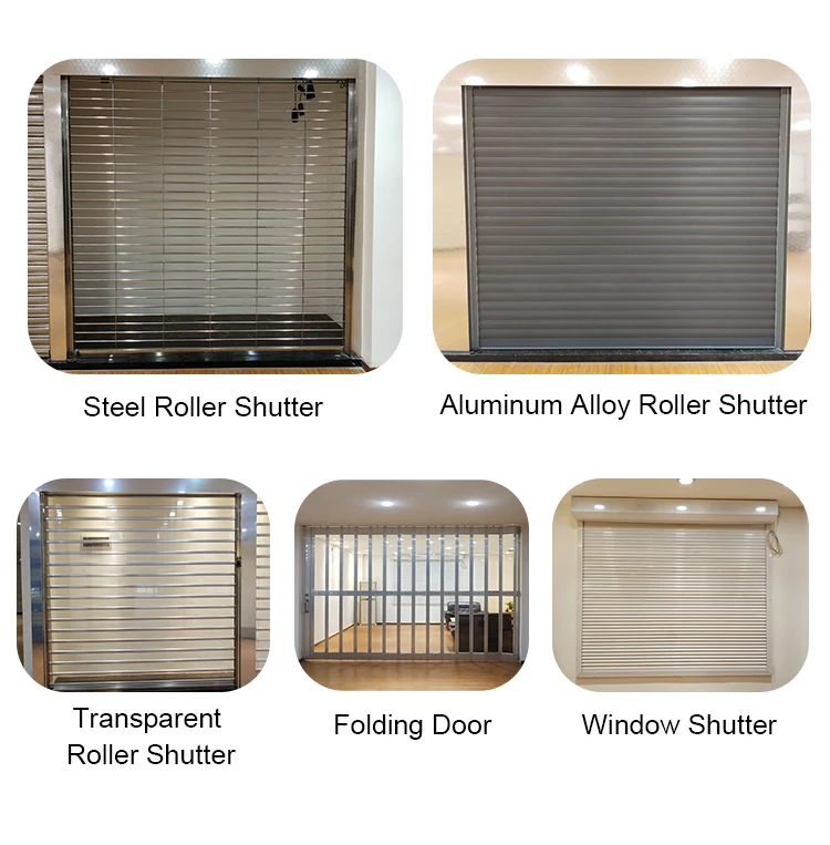 Traditional Design Crd Galvanized Warehouse Roller Shutter Door