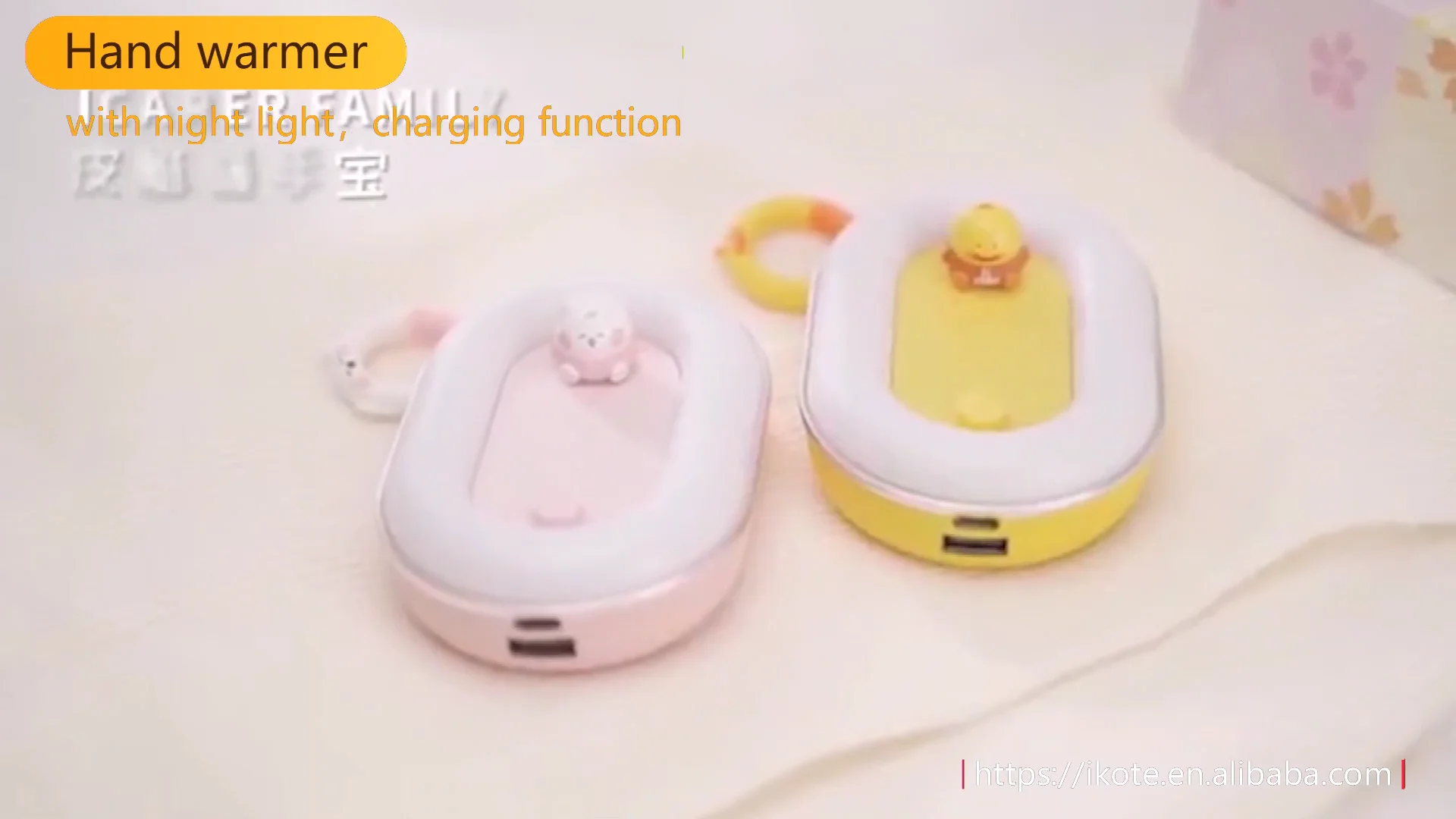 New Charging Rechargeable Hand Warmers Power Bank Heating Portable