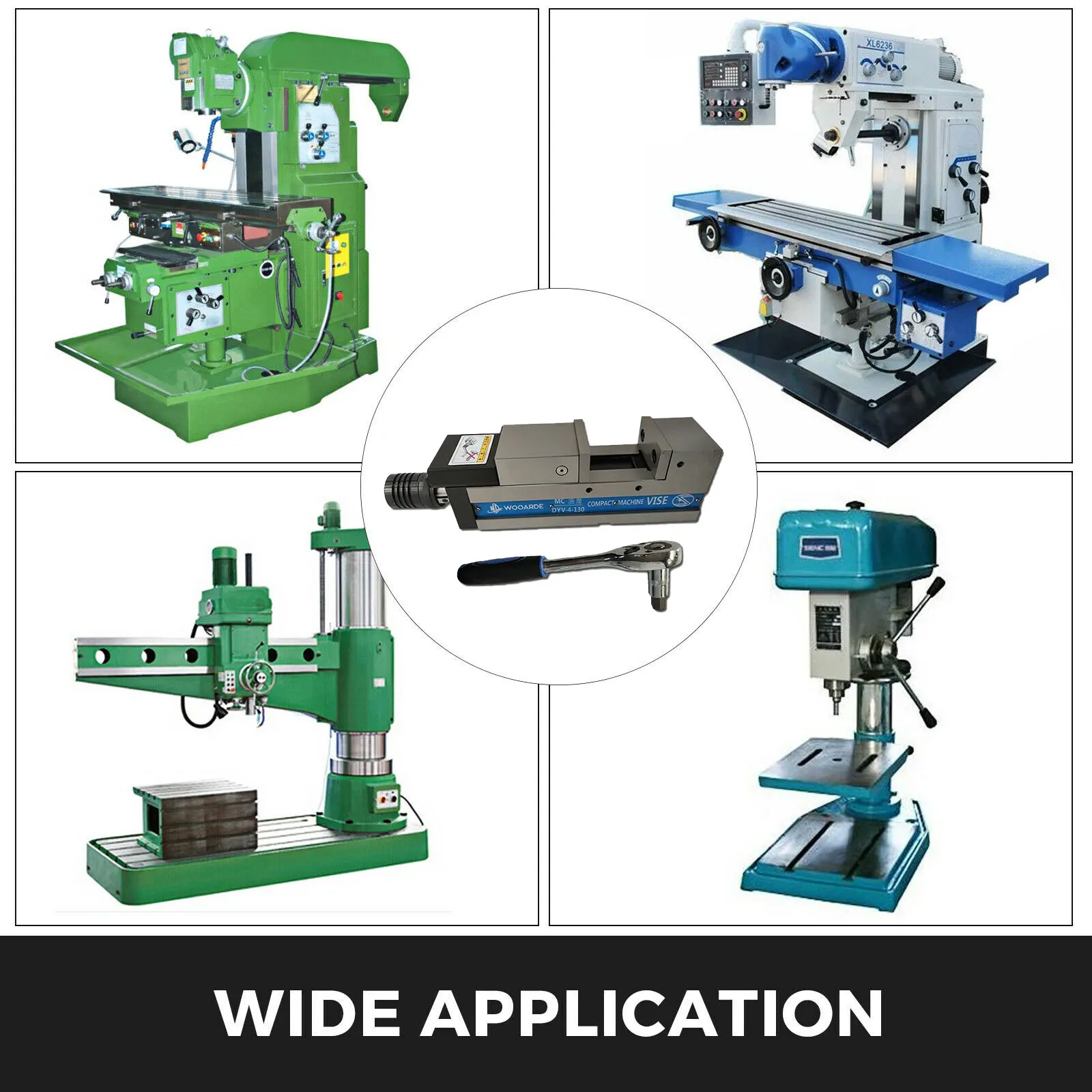 Dyv6240 Mc Hydraulic Machine Vise /power Vise Cnc Vice/ Precision Milling Machine Vise Buy