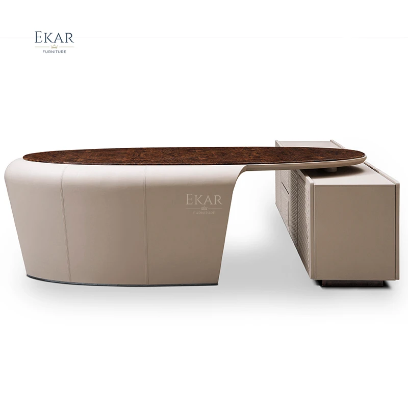 EKAR FURNITURE more storge furniture desk with drawer modern design home office desk