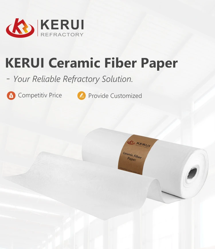 Factory Price Lower Thermal Conductivity Insulation Paper 1260C 1400C ...