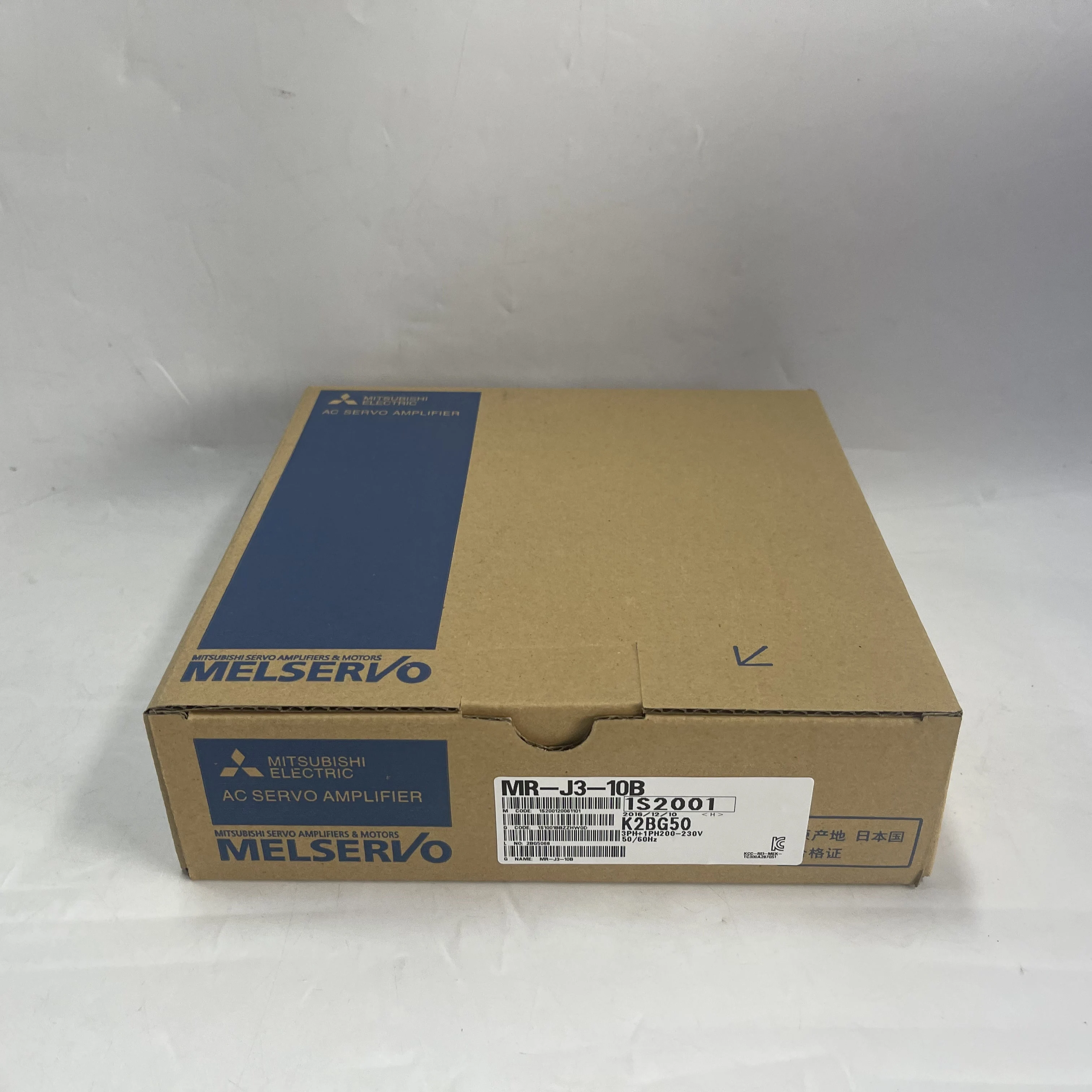 Mitsubishi MELSERVO J3 Series AC Servo Amplifier MR-J3-10B Mitsubishi MELSERVO J3 Series AC Servo Amplifier MR-J3-10B