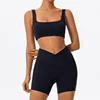 Bra+Shorts - Black