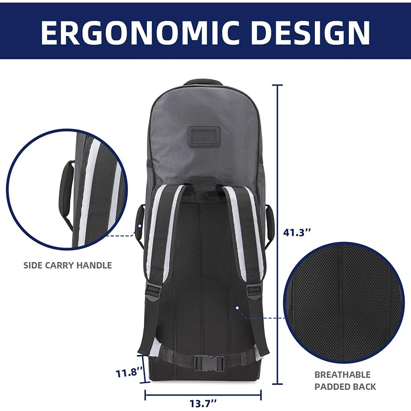 High Quality Paddleboard Backpack Multifunctional Wheeled Stand Up