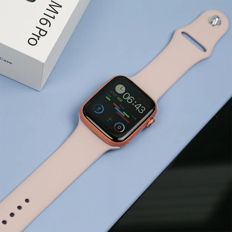 Jam Tangan Pintar M16 Pro Seri 6 Bt Panggilan Musik Dengan Tombol Gulir Jam  Tangan Pintar Olahraga M16pro Penjualan Laris - Buy M16pro Smartwatch,2021  Baru Kedatangan Smartwatch M16 Pro 1.75 Inci Layar