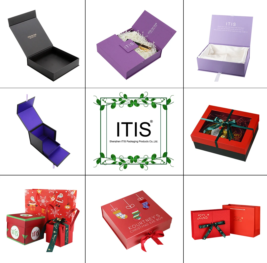product custom cardboard packaging gift paper magnetic foldable box-2