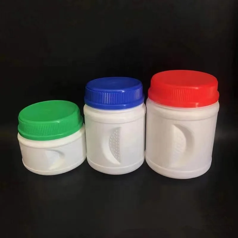 Empty Hdpe 1000ml 2000ml Protein Powder Storage Jar Food Grade Gym Supplements Container Plastic Bottle Manufacturer