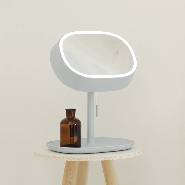 Muid Makeup Mirror Table Lamp Second Generation Intelligent LED Charging Top Storage Folding Mirror