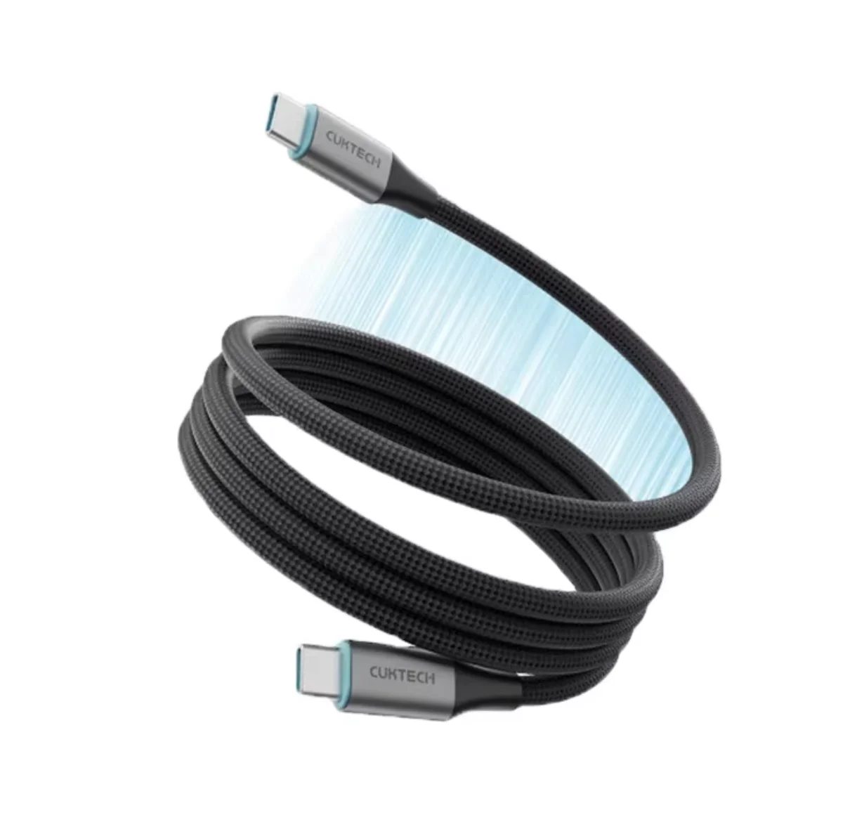 CUKTECH Usb-c Cable 240W Max 6A 1m 1.5m PD3.1 Portable Phone Magnetic Charging Cable_voghion.com