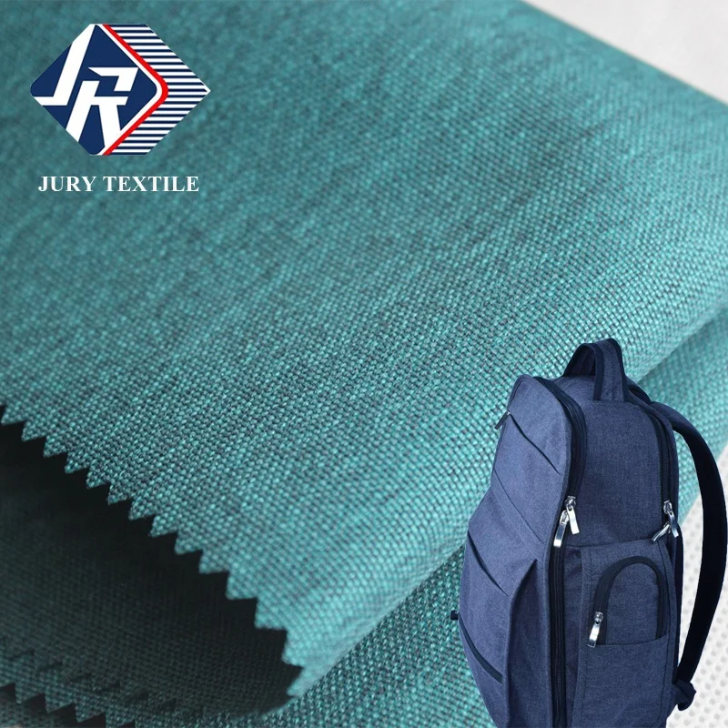 600D Black Yarn Cationic Backpack Luggage Suitcase PU Coating