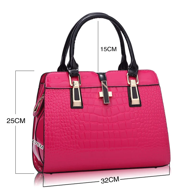 Patent Leather Crocodile Leather Handbags for Women Ladies 2019 Shoulder  Bags Unique Vintage PU Purse Korea Hand Bag - China Handbag and Lady Bag  price