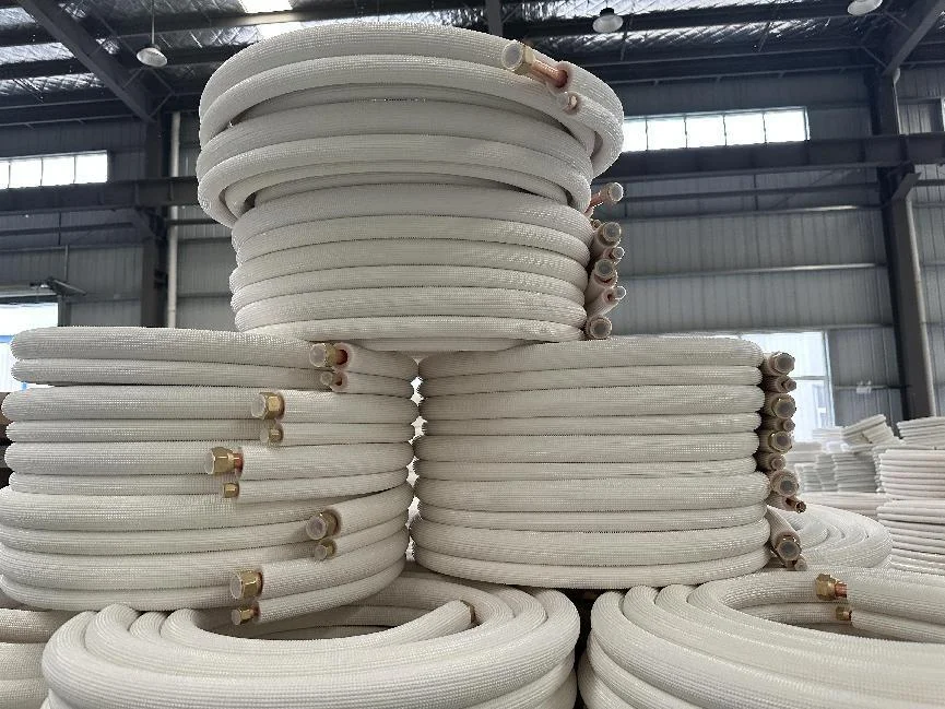 Split Line Set Insulated air Conditioner Copper Pipe for air Conditioners Copper Line Set air Condition Installation Kit