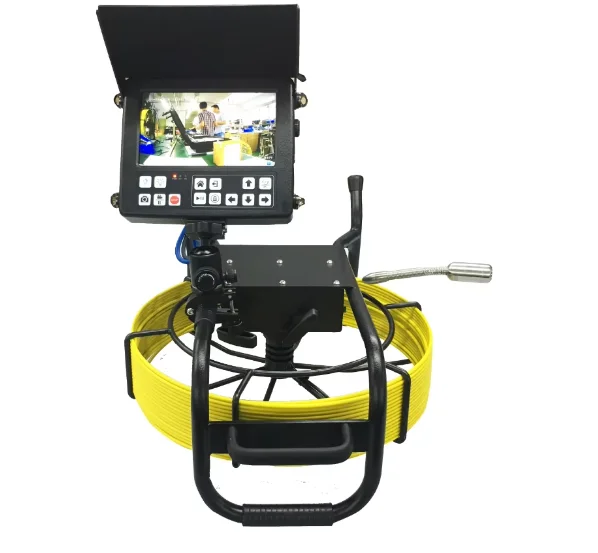 V8-WS29 29毫米摄像机头50m电缆下水道排水管检查摄像机，带DVR功能，用于管道检查