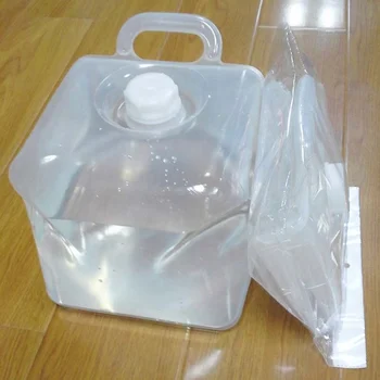 Never Leaking LDPE Foldable Plastic Tap 5L 10L 20L Water Container Jerry Can With Handle