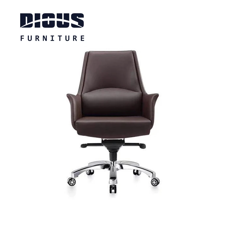 Dious aluminum leather office chair leather executive office chairs on sale