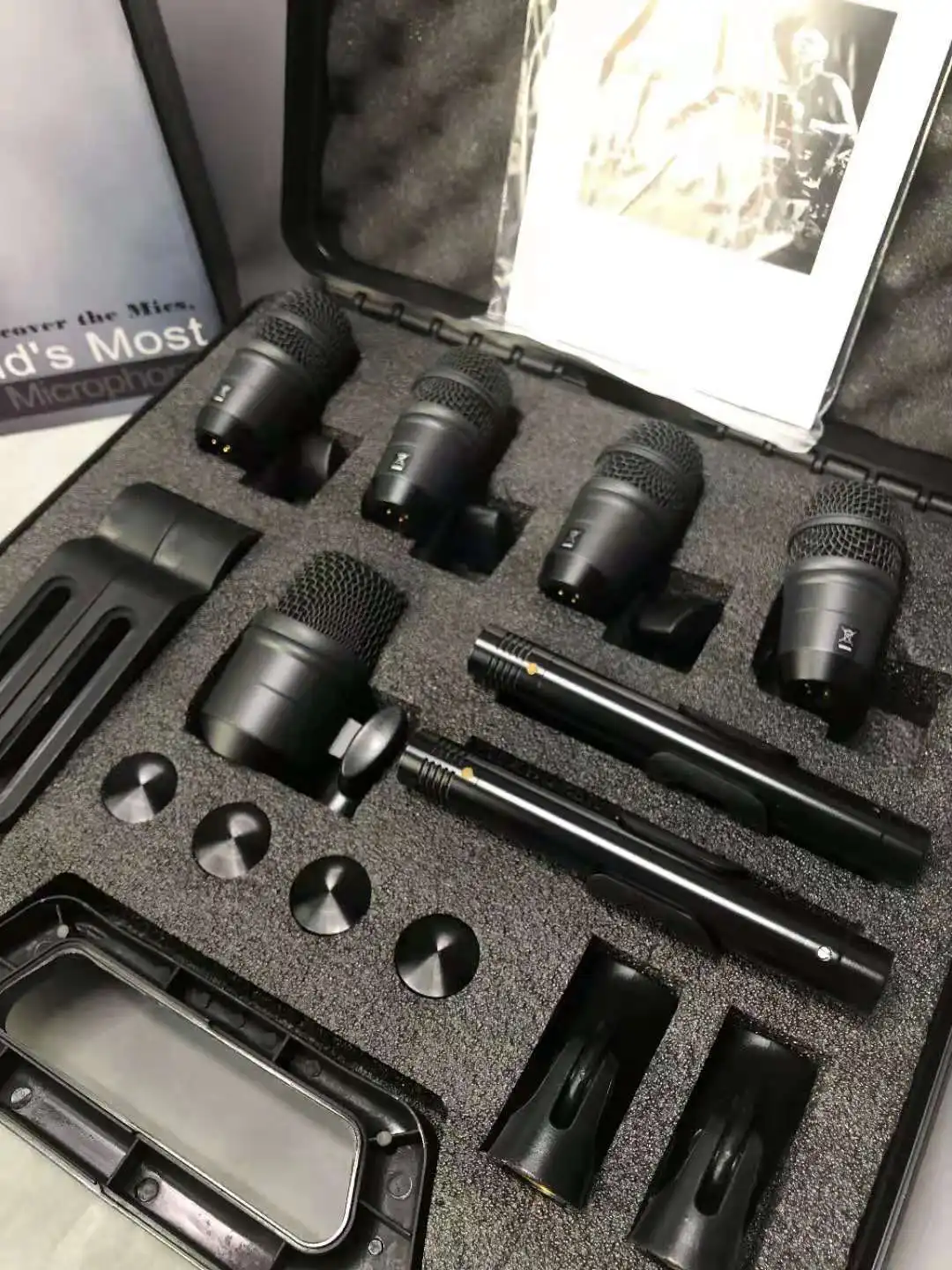 DMK-777 Drum Mic Kit - 7pcs Professional Stage Microphones