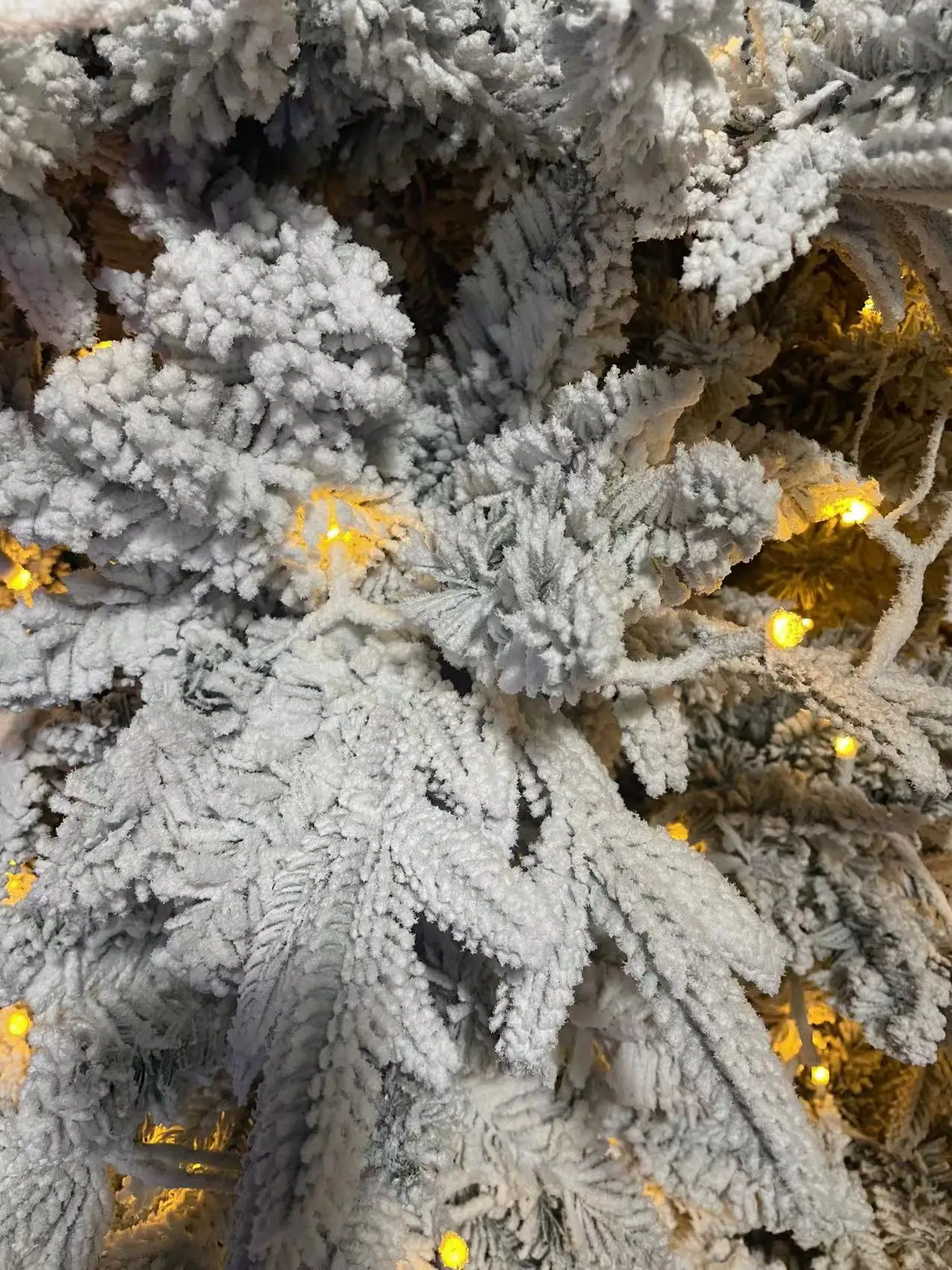 Factory Cheap Xmas Tree 6ft 7ft 7.5ft Pvc Pe Mix Flocked Full