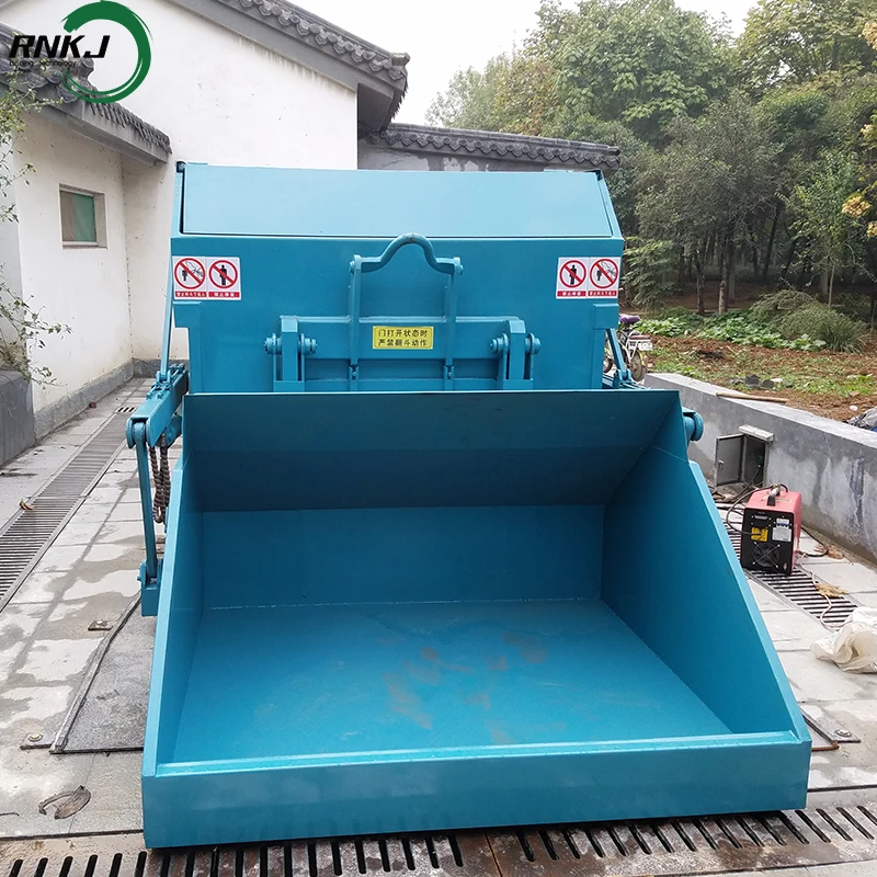 18cbm Garbage Truck Trash Can Cleaning Machine  Trailer Waste Compactor
