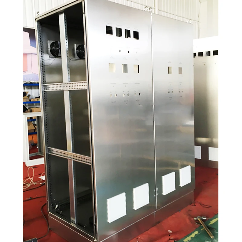 450*600*800mm 15U Outdoor Network Cabinet Stainless Steel Rack Floor Waterproof Rain Proof Monitor P(图7)