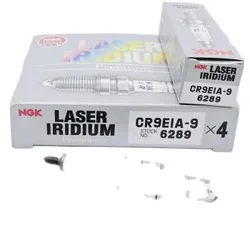 4 Pack NGK 6289 Laser Iridium Spark Plugs CR9EIA-9 | Made In Japan | OEM Replacement