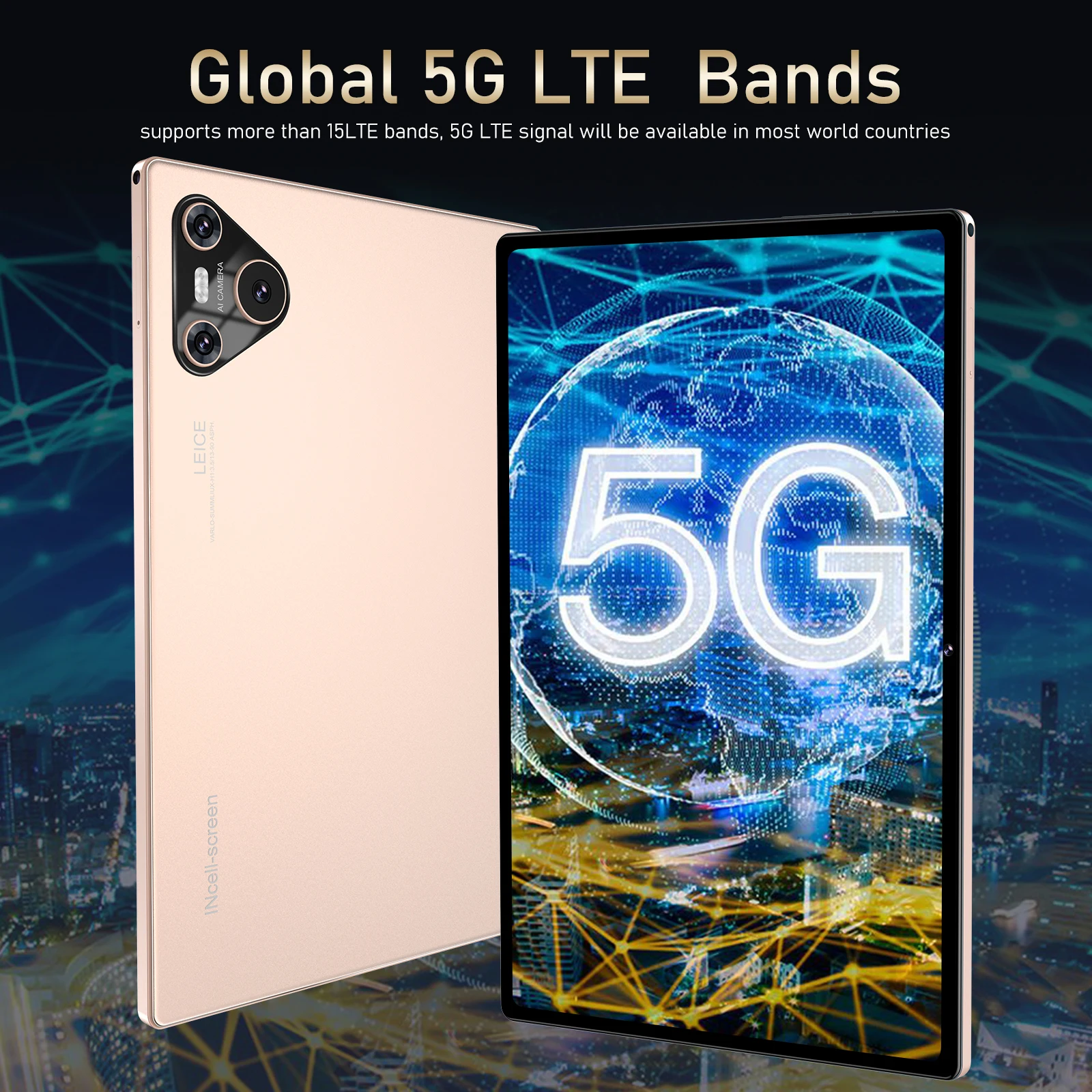 12GB RAM Rugged Android Tablet - 512GB ROM, 10.1