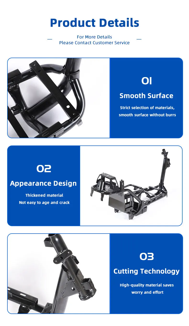 Factory Custom Electric Scooter Frame And New Energy Electric