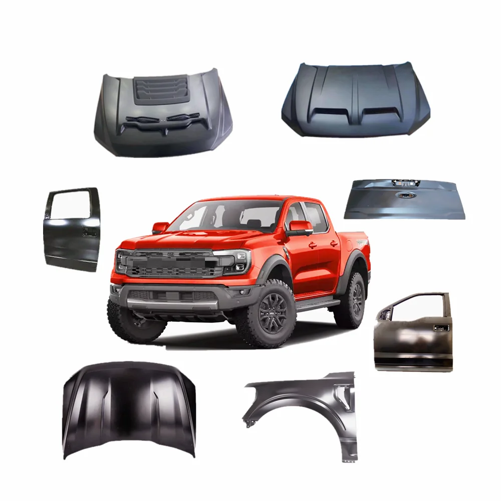Car Hood Door Front Fender Tailgate For Ford F150 F250 Raptor Pickup 2020-2022-2023 Car Body Parts
