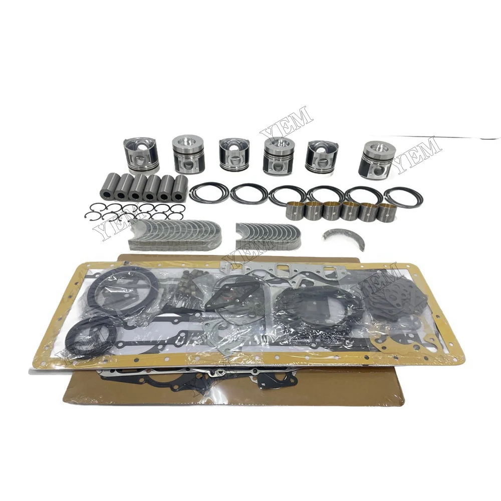 3066 Repair Kit With Full Gasket Set Bearings Piston Rings Fits for Caterpillar Heavy Equipment Engine Parts